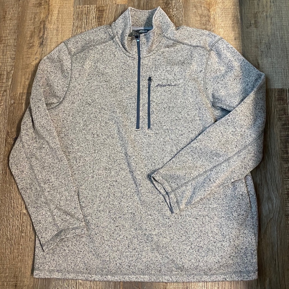 EUC Eddie Bauer | Quarter Zip Pullover